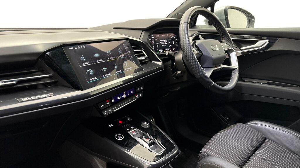 Audi Q4 E Tron 40 S Line Sportback 82Kwh Silver #6