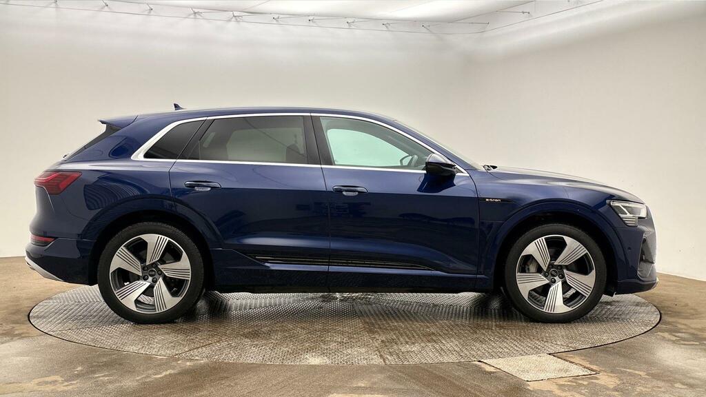 Audi E-tron 55 S Line Quattro 95Kwh 11Kw Charger Blue #3