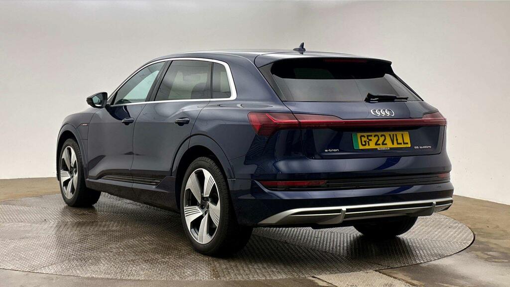 Audi E-tron 55 S Line Quattro 95Kwh 11Kw Charger Blue #2