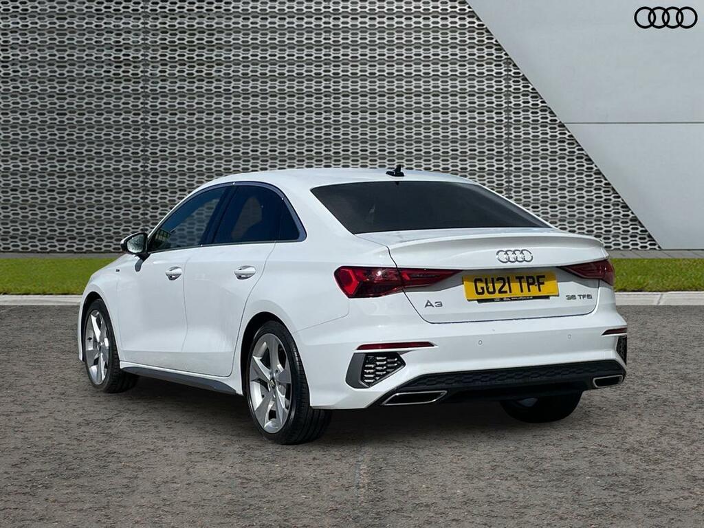 Audi A3 S Line 35 Tfsi 150 Ps S Tronic GU21TPF White #3