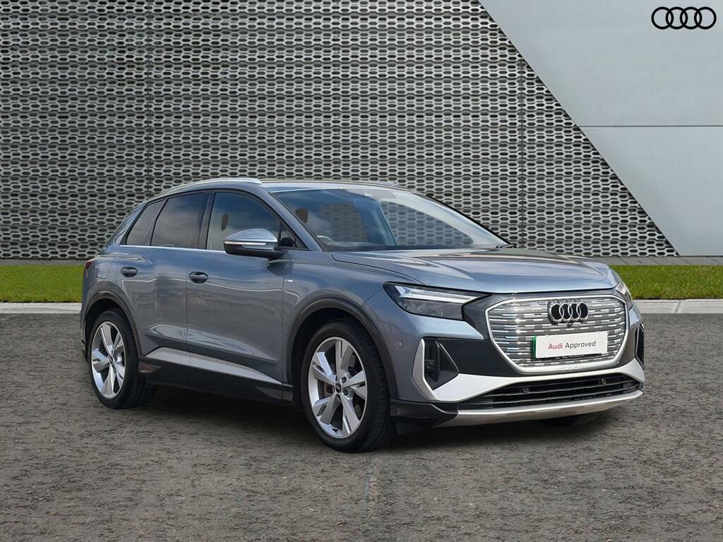 Audi Q4 E Tron Q4 S Line 40 E-tron 15000 Kw RF72OYM Blue