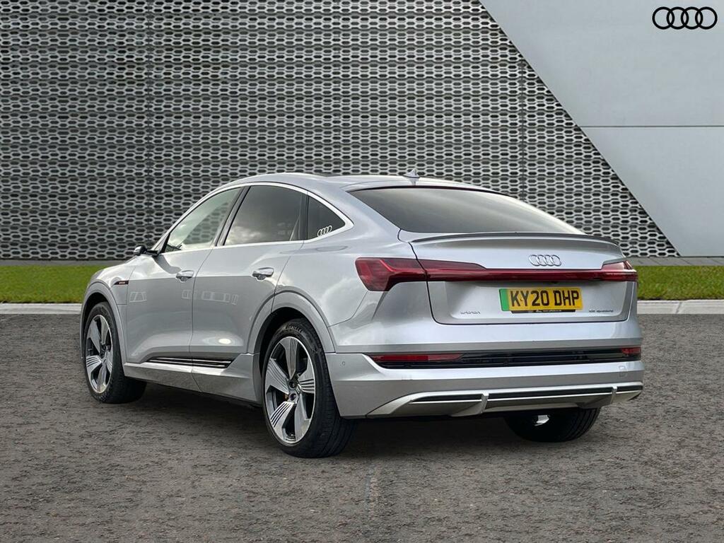 Audi E-tron Sportback S Line 55 Quattro 30000 Kw Silver #3