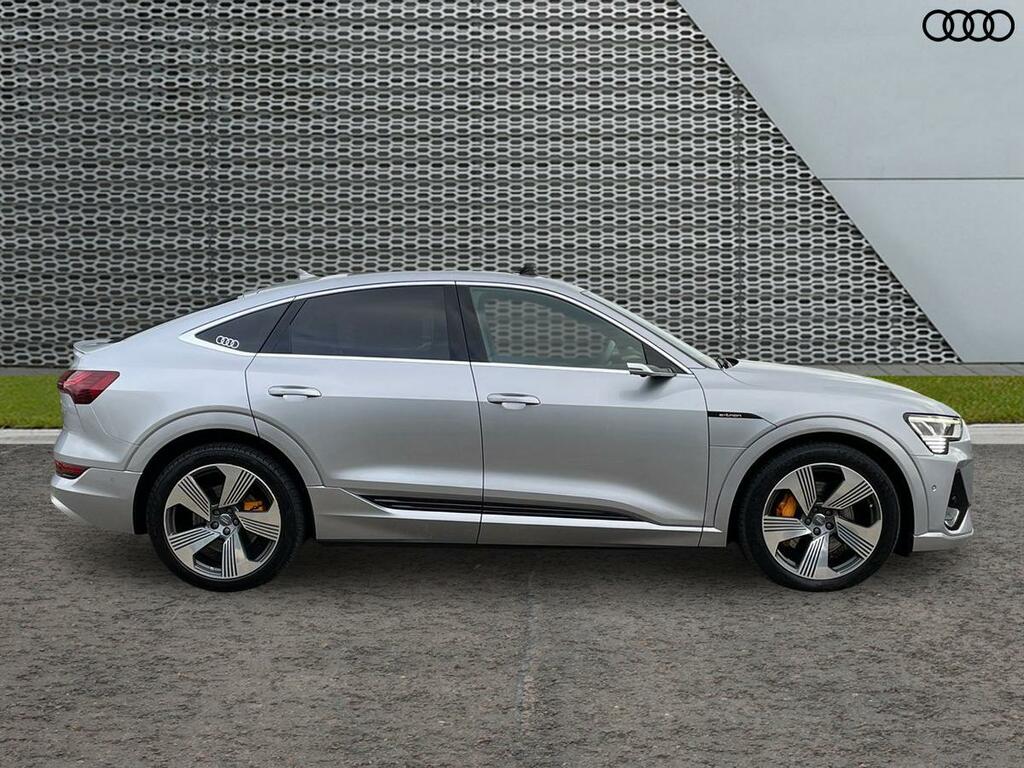 Audi E-tron Sportback S Line 55 Quattro 30000 Kw Silver #4