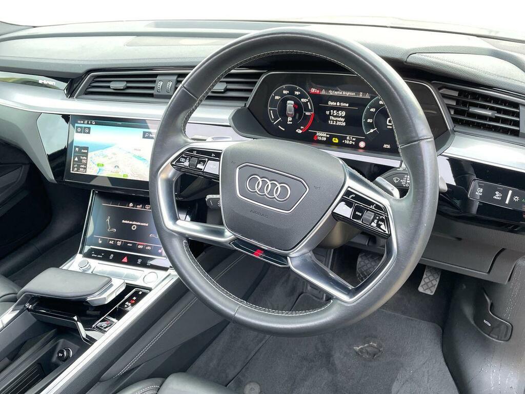 Audi E-tron Sportback S Line 55 Quattro 30000 Kw Silver #6