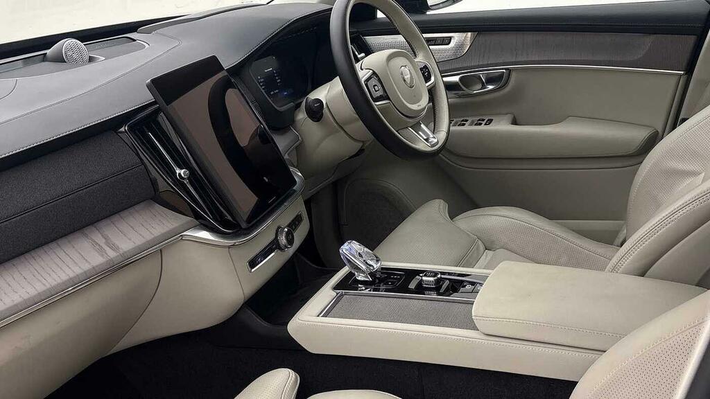 Volvo XC90 B5 Awd Ultra Dark Mhev Blond Nappa Leather Massag Black #6