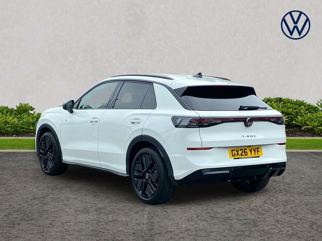 Volkswagen T-Roc 1.5 Etsi 150 R-line Dsg GX26YYF White #2