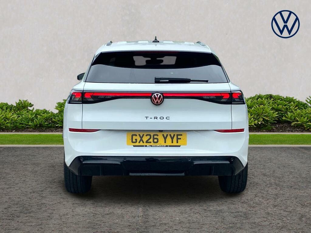 Volkswagen T-Roc 1.5 Etsi 150 R-line Dsg GX26YYF White #4