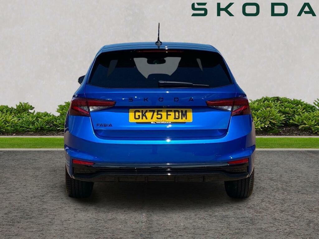 Skoda Fabia 1.0 Tsi Monte Carlo Edition Dsg Euro 6 Ss GK75FDM Blue #4