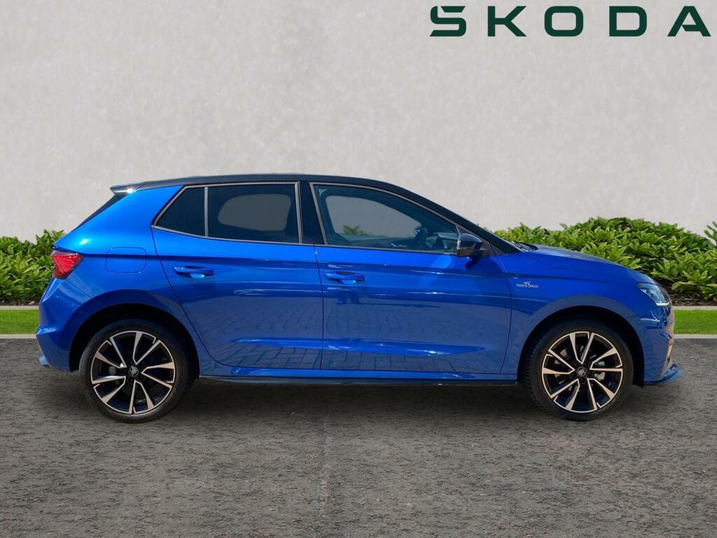 Skoda Fabia 1.0 Tsi Monte Carlo Edition Dsg Euro 6 Ss GK75FDM Blue #5