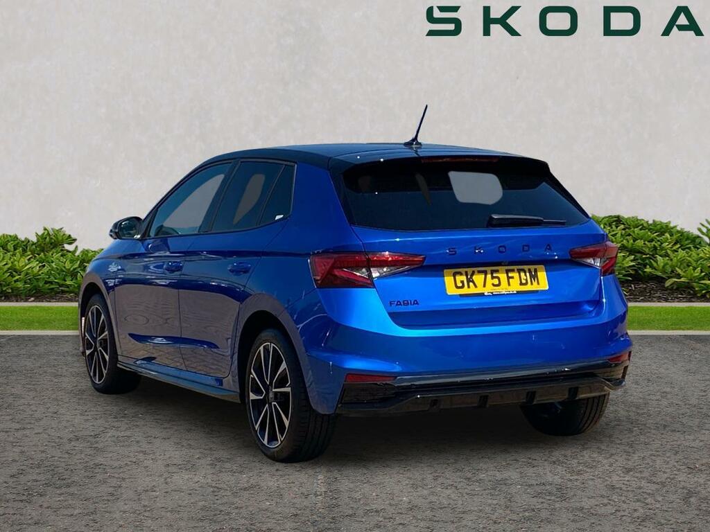 Skoda Fabia 1.0 Tsi Monte Carlo Edition Dsg Euro 6 Ss GK75FDM Blue #2
