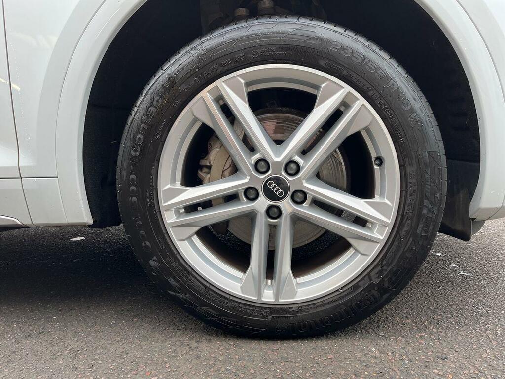 Audi Q5 2.0 Tdi 40 S Line S Tronic Quattro Euro 6 Ss White #6