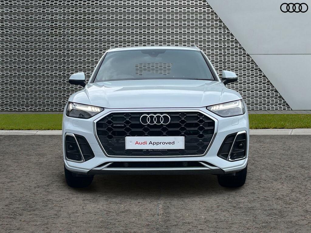 Audi Q5 2.0 Tdi 40 S Line S Tronic Quattro Euro 6 Ss White #3