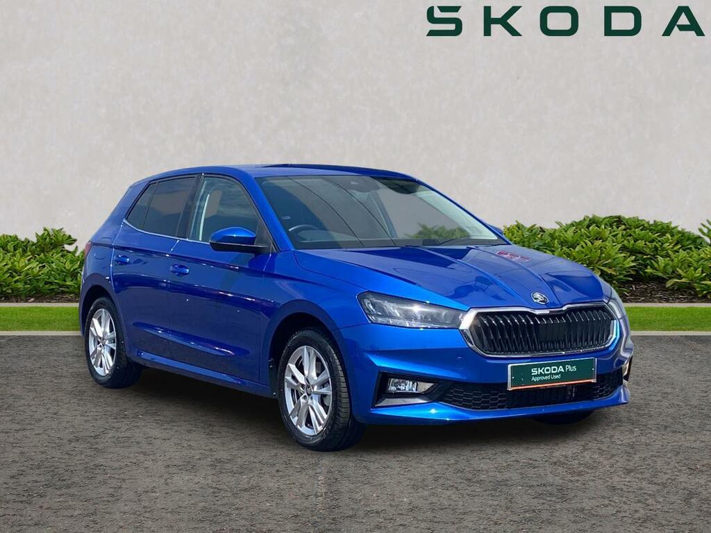 Skoda Fabia 1.0 Tsi 116 Se L Edition Dsg Blue