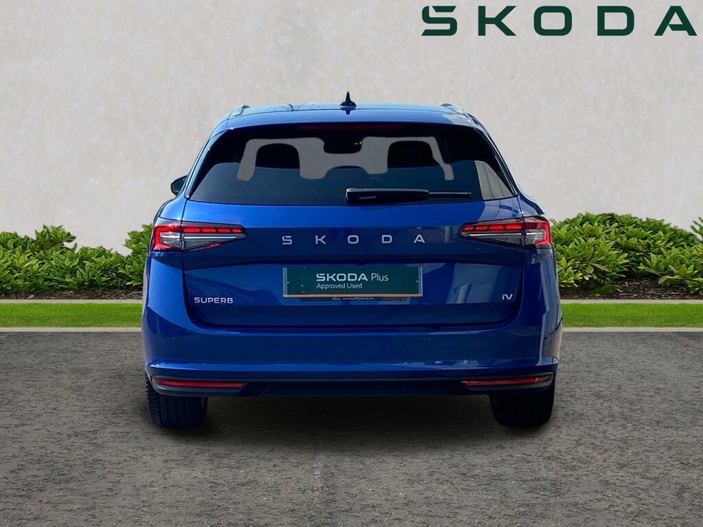 Skoda Superb 1.5 Tsi Iv Se L Dsg Blue #4