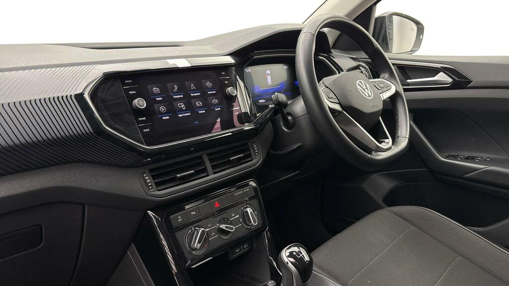 Volkswagen T-Cross 1.0 Tsi Black Edition White #2