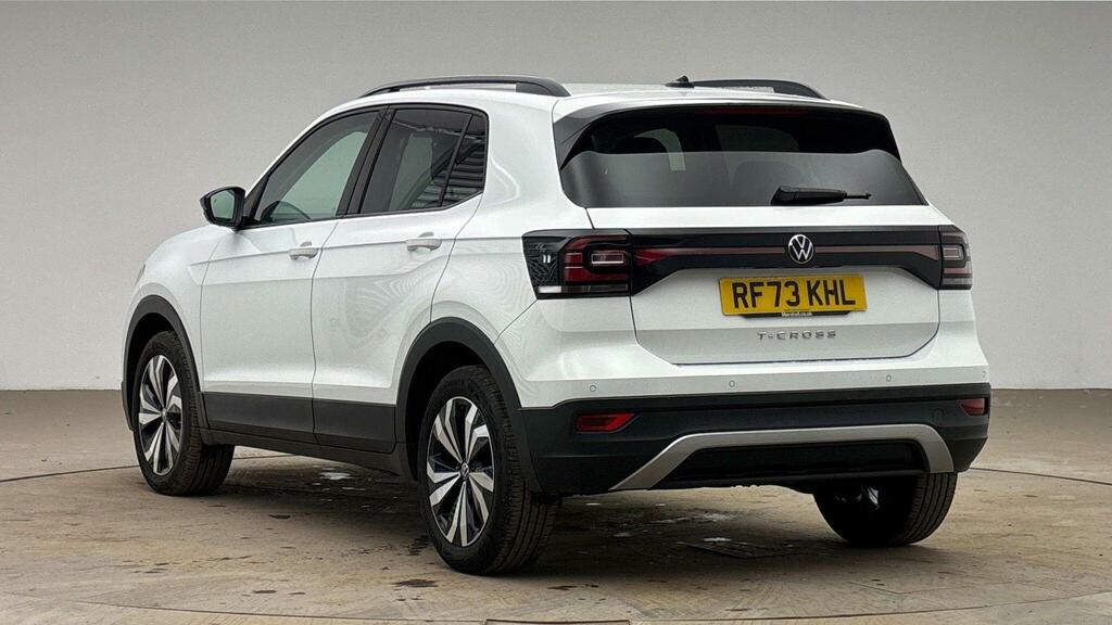 Volkswagen T-Cross 1.0 Tsi Black Edition White #3