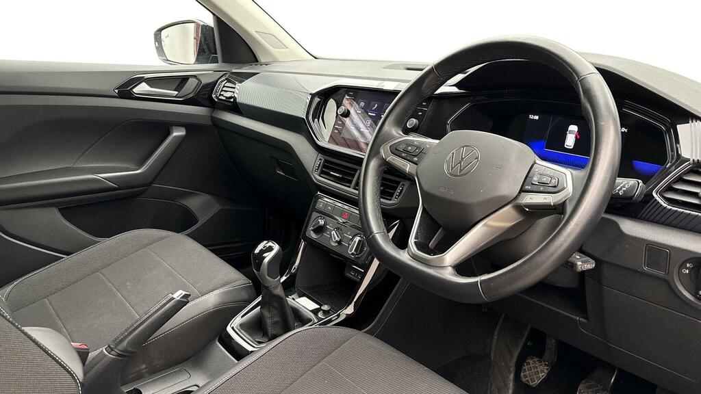 Volkswagen T-Cross 1.0 Tsi Black Edition White #6