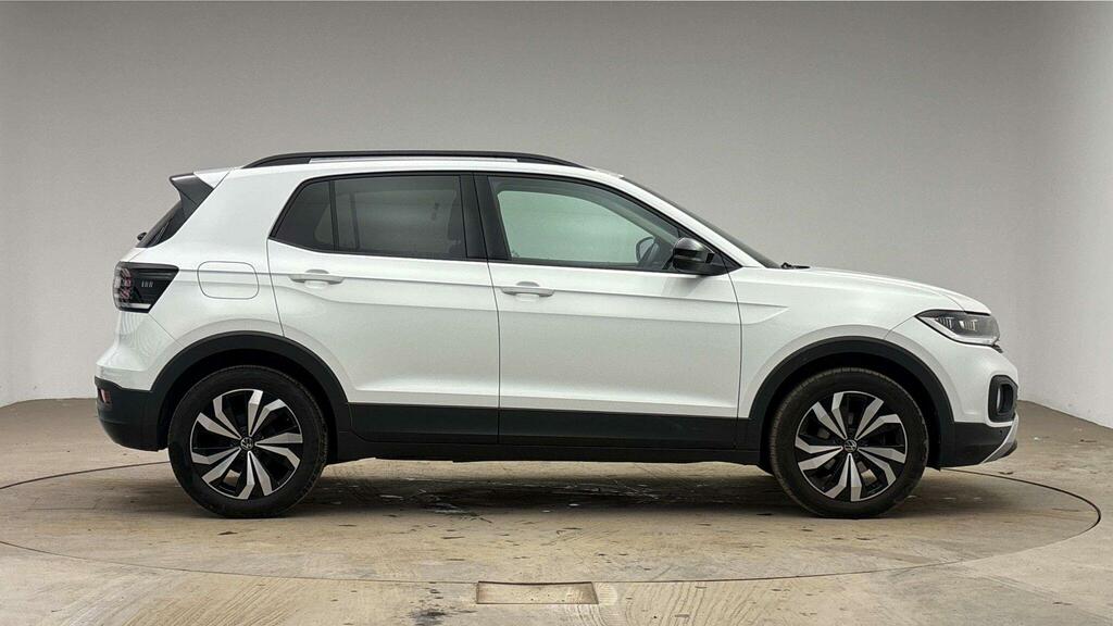 Volkswagen T-Cross 1.0 Tsi Black Edition White #4