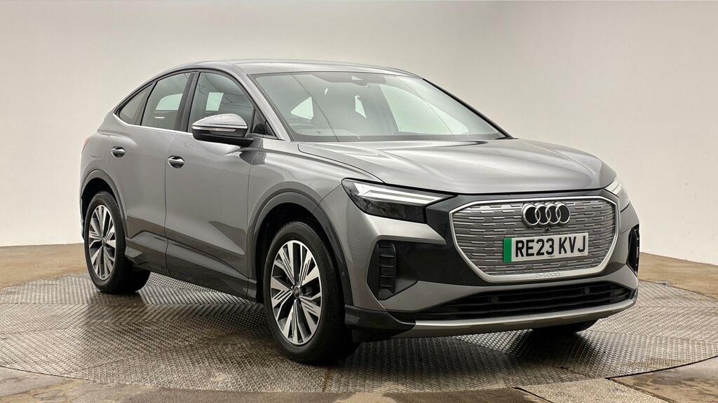 Audi Q4 E Tron Q4 Sportback Sport 40 E-tron 15000 Kw Grey