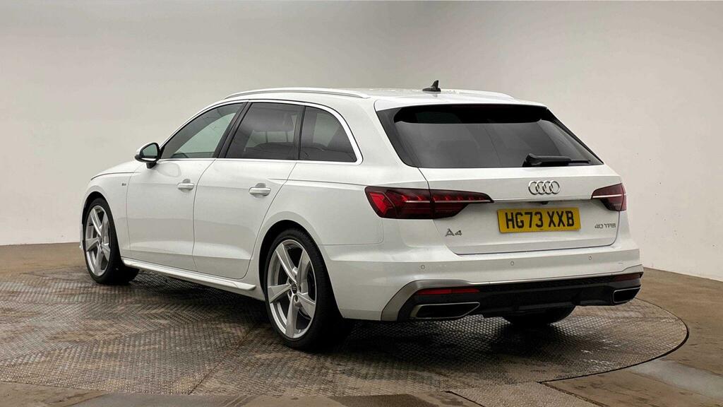 Audi A4 Avant Avant S Line 40 Tfsi 204 Ps S Tronic White #2
