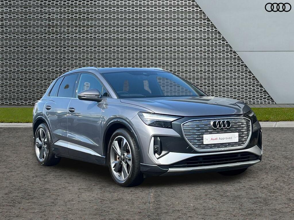 Audi Q4 E Tron 40 S Line 82Kwh Grey