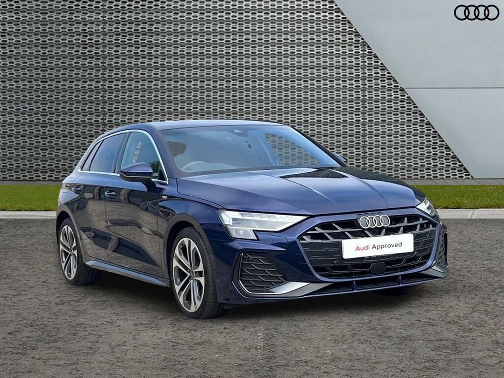 Audi A3 1.5 Tfsi 35 S Line Sportback S Tronic E Blue
