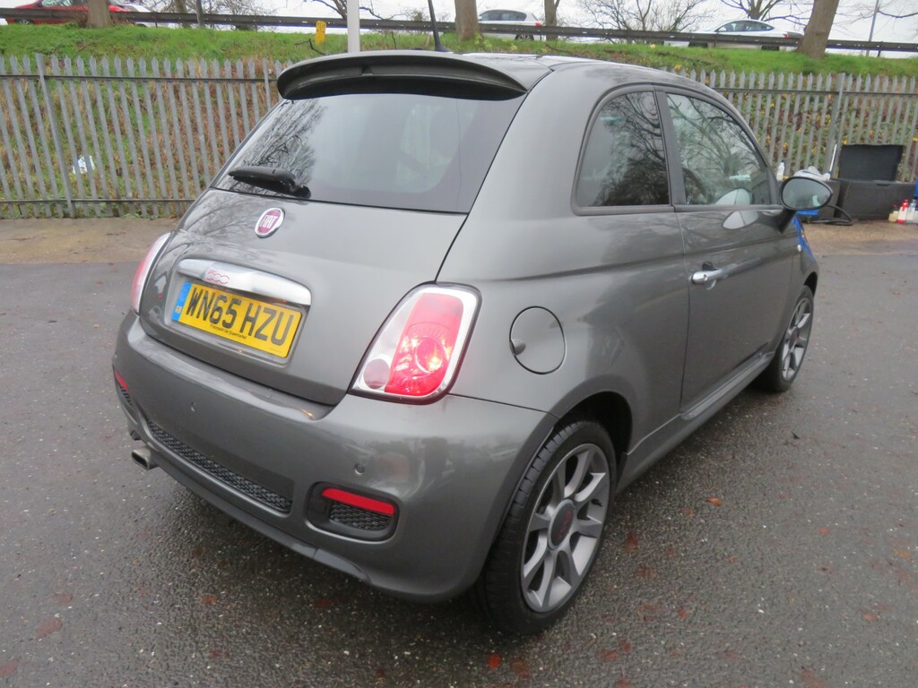 Fiat 500 S Grey #4