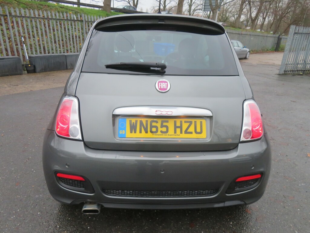 Fiat 500 S Grey #5