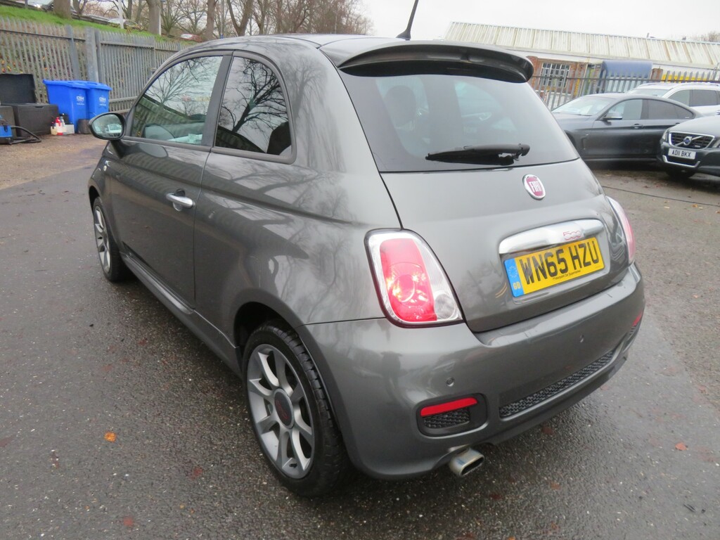 Fiat 500 S Grey #6