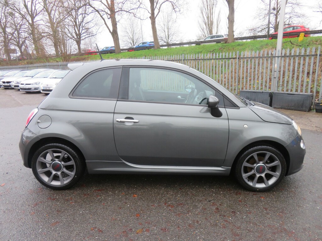 Fiat 500 S Grey #3