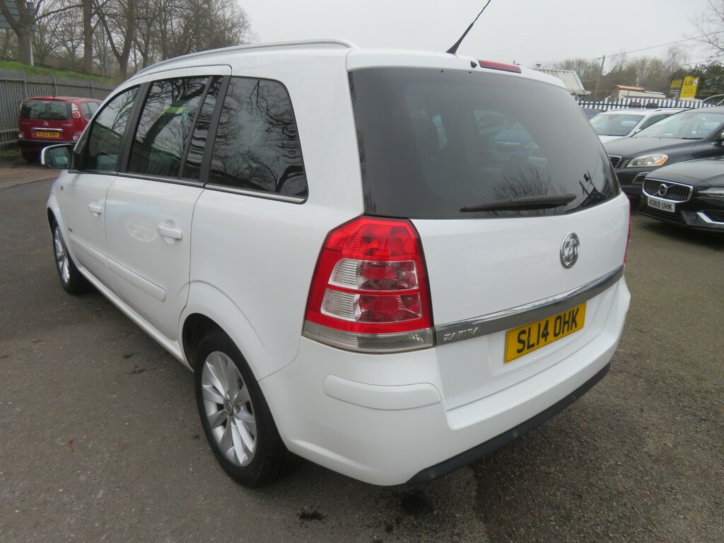 Vauxhall Zafira Design SL14OHK White #6