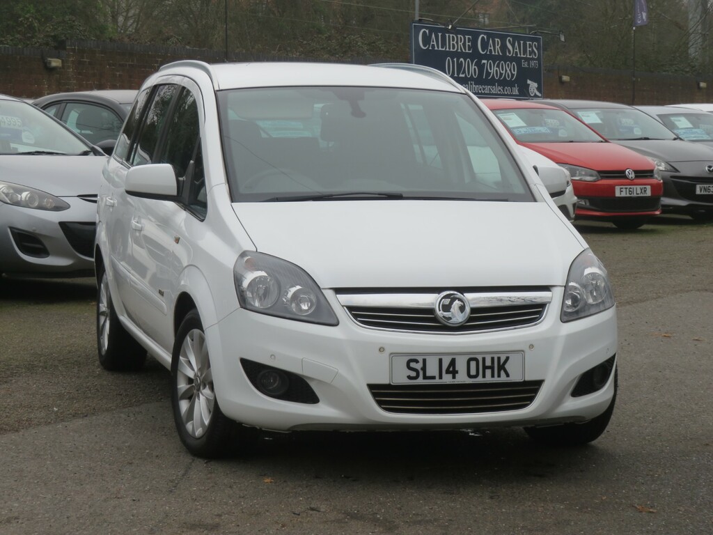 Vauxhall Zafira Design White