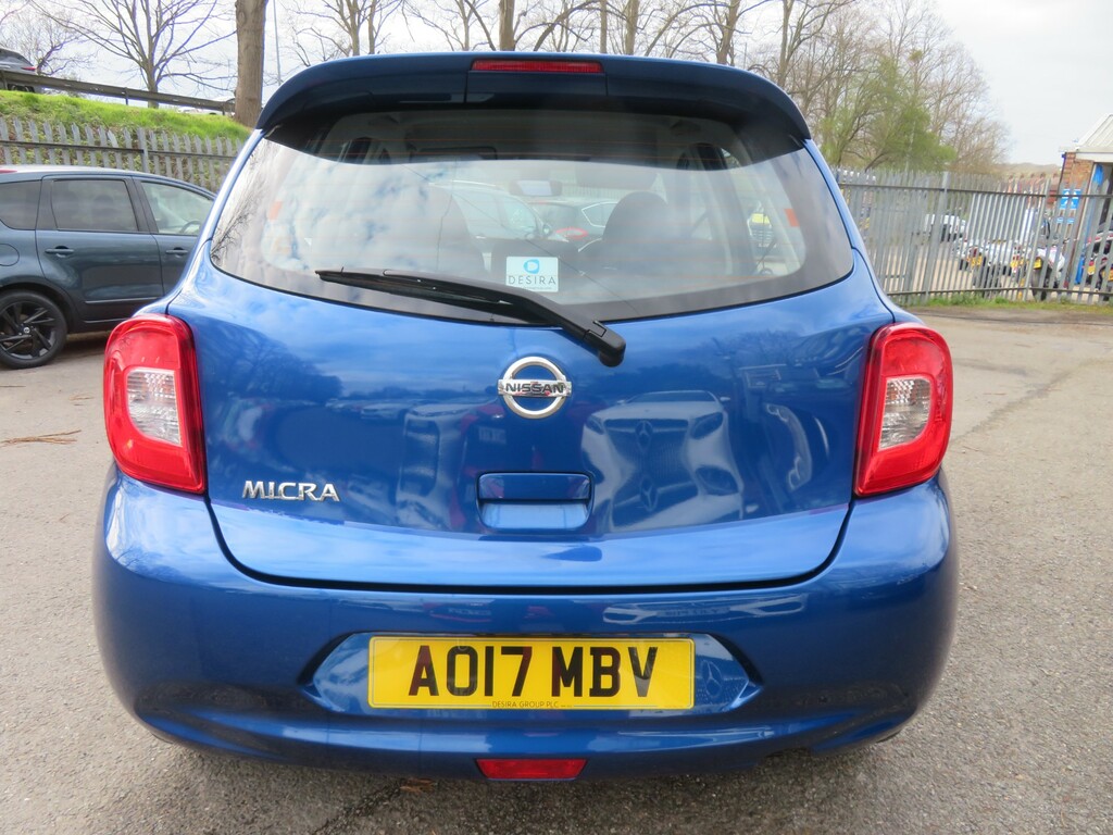 Nissan Micra Acenta Blue #6