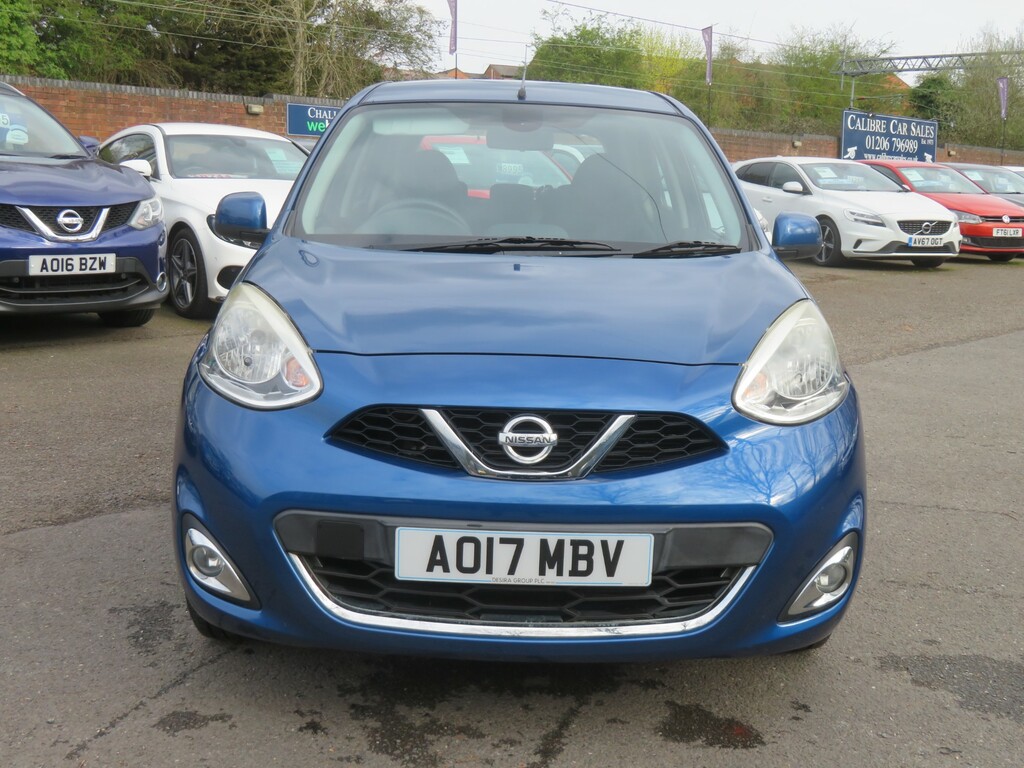 Nissan Micra Acenta Blue #2