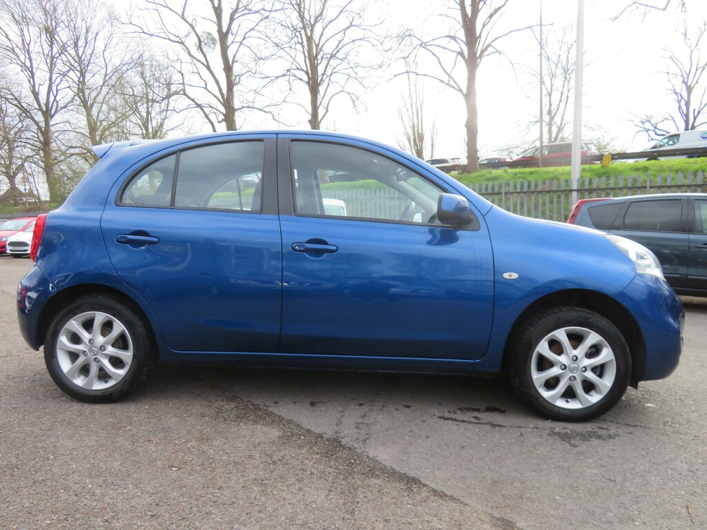 Nissan Micra Acenta Blue #3