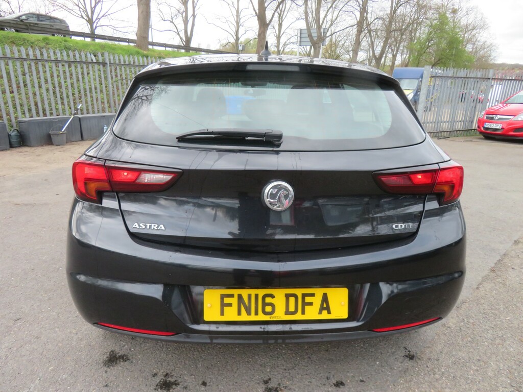 Vauxhall Astra Tech Line Cdti FN16DFA Black #5