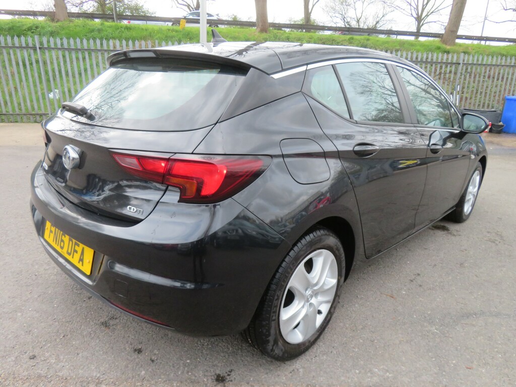 Vauxhall Astra Tech Line Cdti FN16DFA Black #4