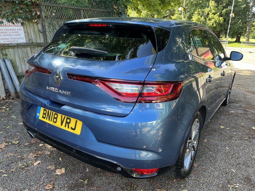 Renault Megane Hatchback 1.2 Dynamique S Nav Tce 130 201818 Blue #5