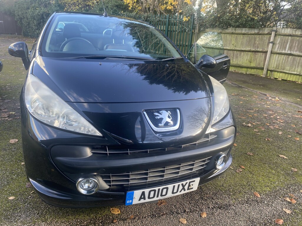 Peugeot 207 CC Convertible Cc Allure 201010 Black #2