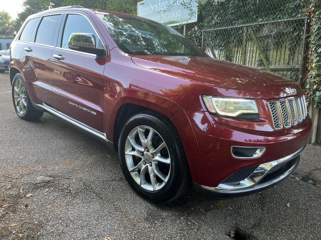 Jeep Grand Cherokee 3.0 V6 Crd Summit Red #4
