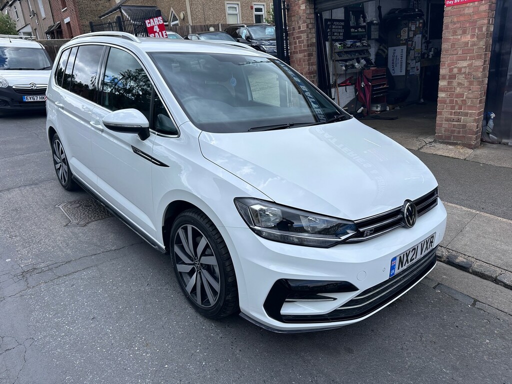 Volkswagen Touran 1.5 Tsi Evo R-line Dsg Euro 6 White
