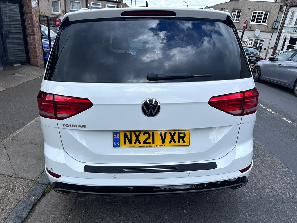 Volkswagen Touran 1.5 Tsi Evo R-line Dsg Euro 6 White #4