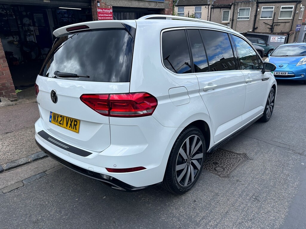 Volkswagen Touran 1.5 Tsi Evo R-line Dsg Euro 6 White #3