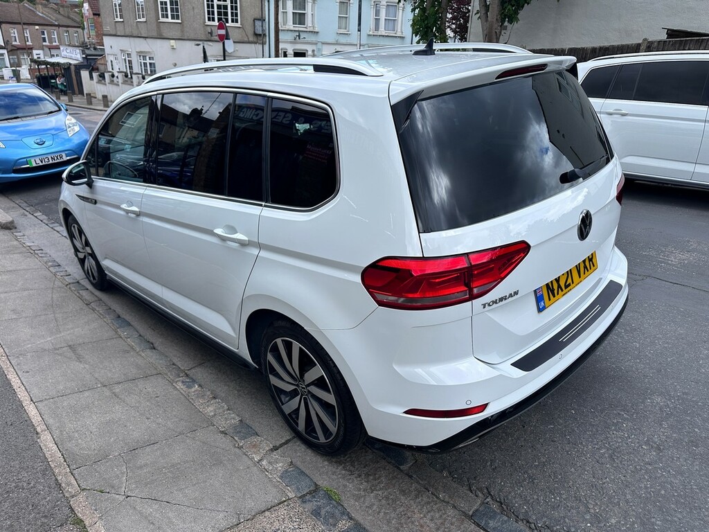 Volkswagen Touran 1.5 Tsi Evo R-line Dsg Euro 6 White #5