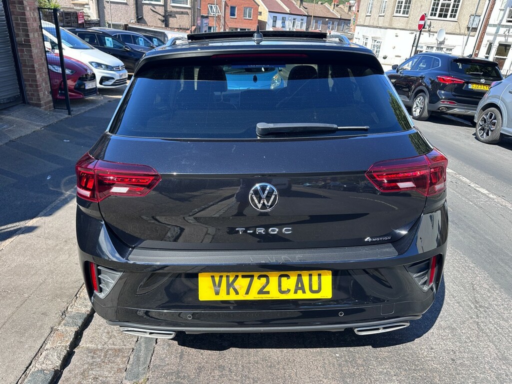 Volkswagen T-Roc 2.0 Tsi R-line Dsg 4Motion Euro 6 Black #4