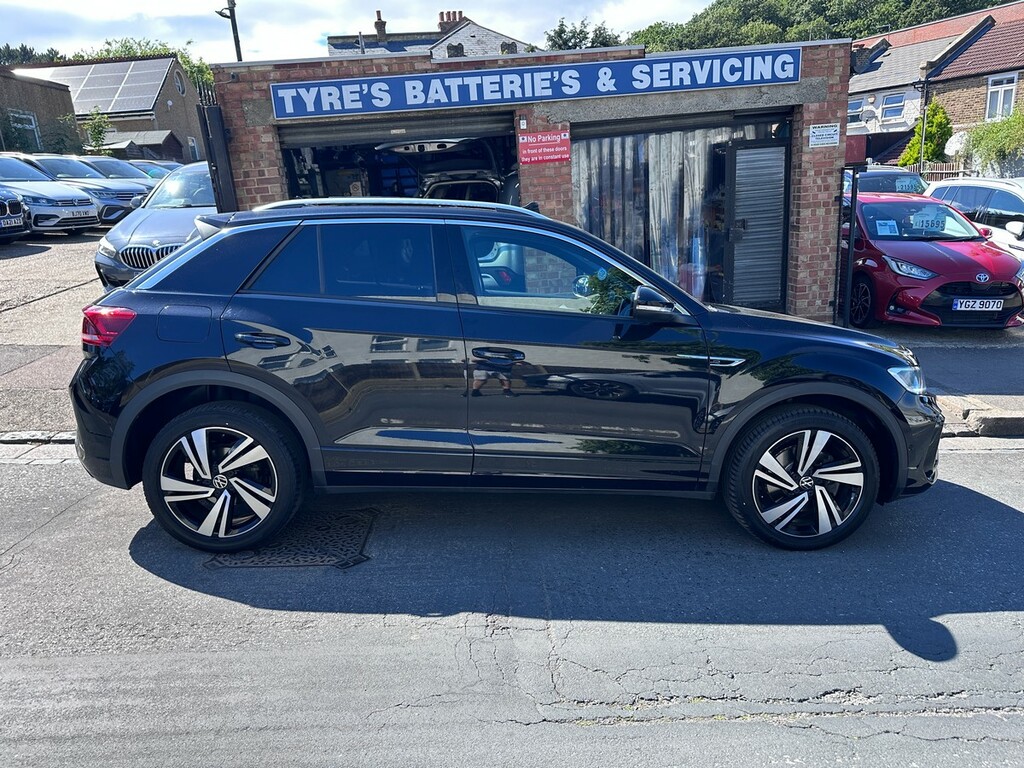 Volkswagen T-Roc 2.0 Tsi R-line Dsg 4Motion Euro 6 Black #2