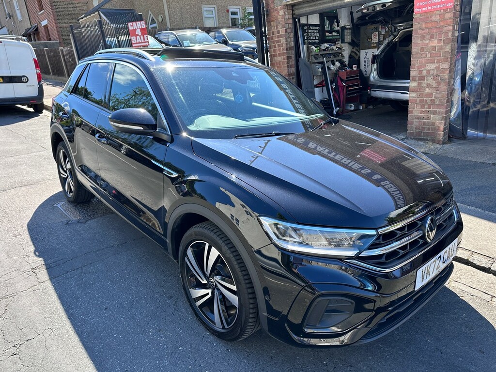 Volkswagen T-Roc 2.0 Tsi R-line Dsg 4Motion Euro 6 Black