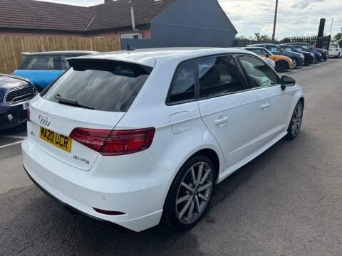 Audi A3 Sportback Tfsi S MA20UCR White #2