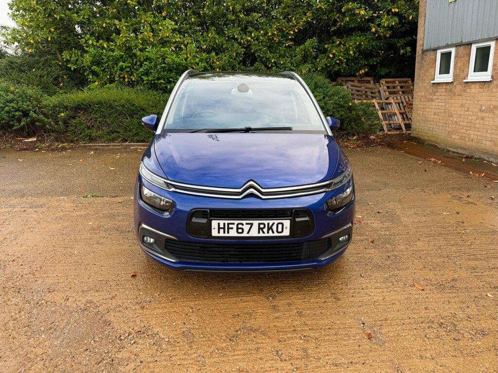 Citroen Grand C4 Picasso 1.6 Bluehdi Flair Eat6 Euro 6 Ss HF67RKO Blue #5