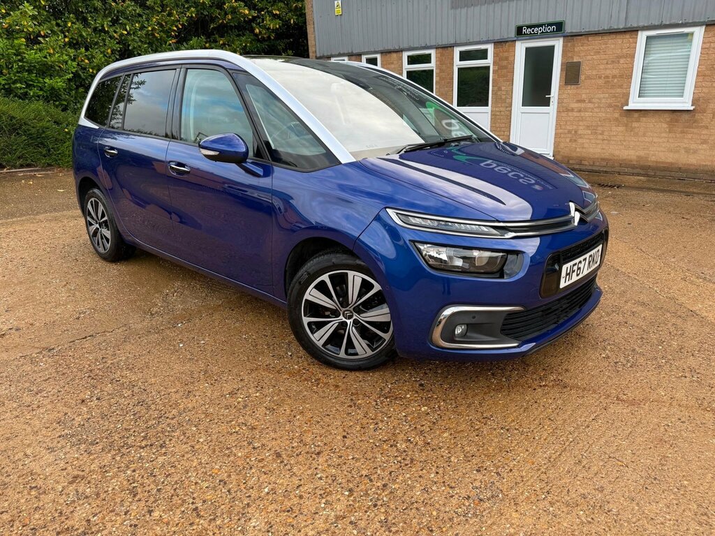 Citroen Grand C4 Picasso 1.6 Bluehdi Flair Eat6 Euro 6 Ss Blue